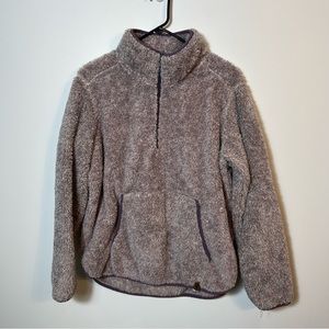 Life Integrity Earth 1/4 zip fleece purple L